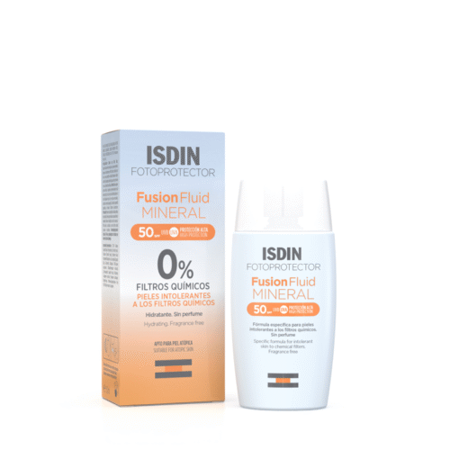 Fotoprotector Fusion Fluid MINERAL SPF 50 ISDIN 50ml