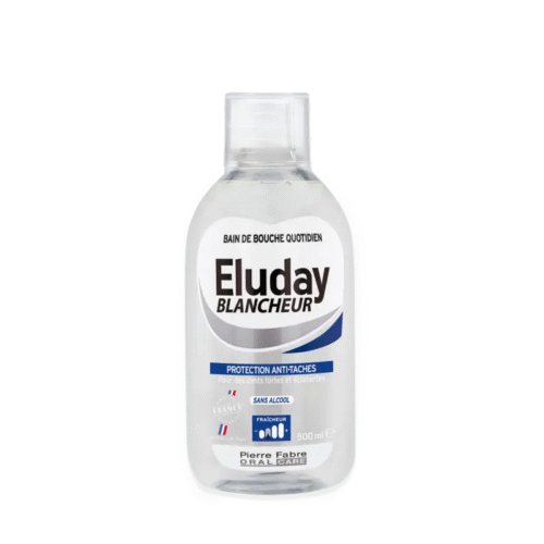 Bain de bouche quotidien blancheur Eluday Blancheur 500ml