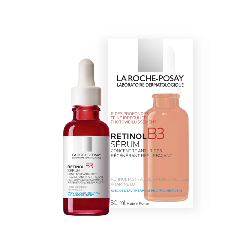LA0177B Retinol B3 Sérum CONCENTRÉ ANTI-RIDES POUR PEAUX SENSIBLES 30ml
