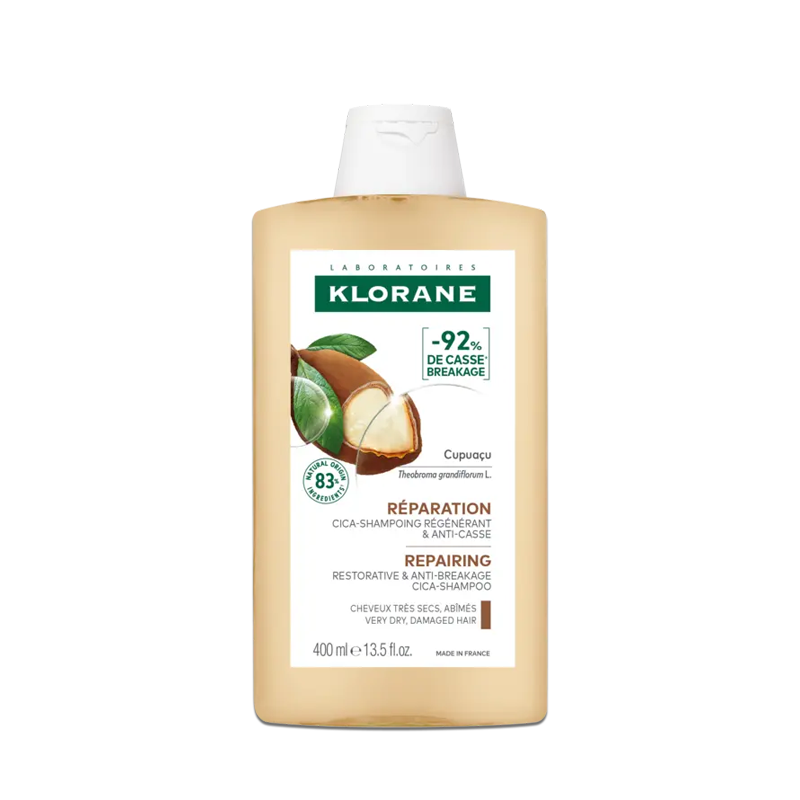 Shampoing Cupuaçu réparateur Klorane 400ml