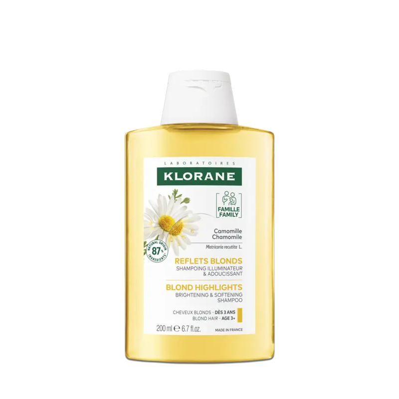 Shampoing à la Camomille reflets blonds Klorane 400ml