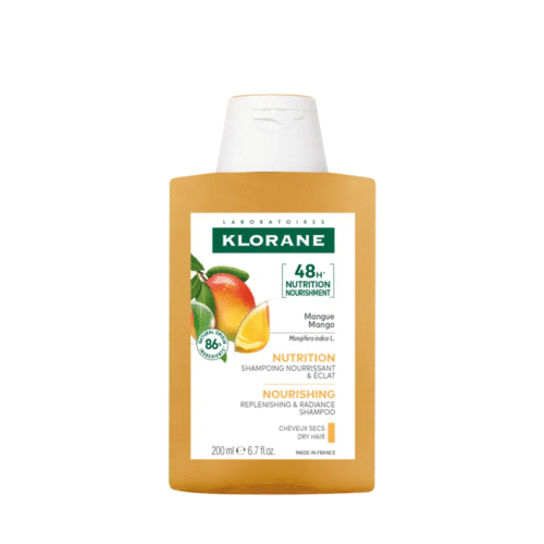 Shampoing à la Mangue pour les cheveux secs Klorane
